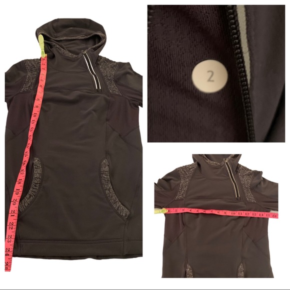 🦄 Lululemon Rare Run Alpine Pullover Hoodie Zip - Picture 11 of 13